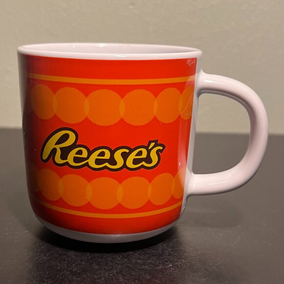 Reese’s Peanut Butter Cup Chocolate Candy Logo Ceramic Cup Mug ~ Hershey - Picture 3 of 7